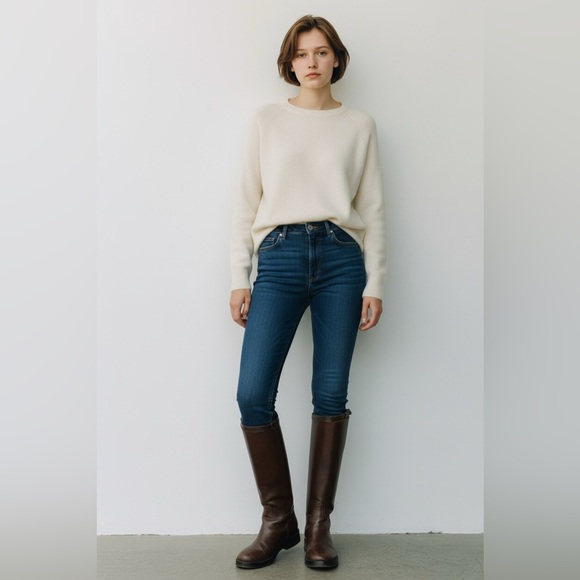 Ann Demeulemeester brown leather riding  boots - Picture 2 of 16